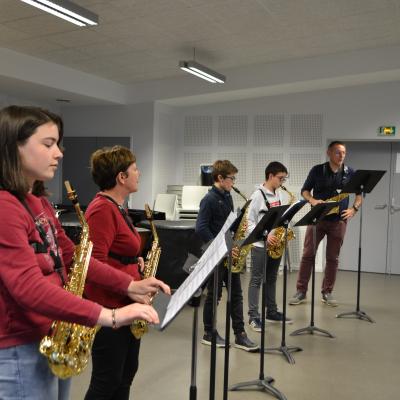Audition des saxophones 2022