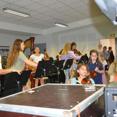 Audition Violon harpe Violoncelle